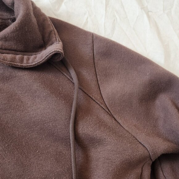All In Motion™ Women's Fleece Half Zip Pullover - Brown XS - Picture 9 of 15